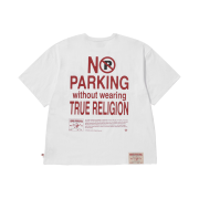 True Religion No Parking Short Sleeve White