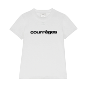 (W) Courreges Printed T-Shirt White