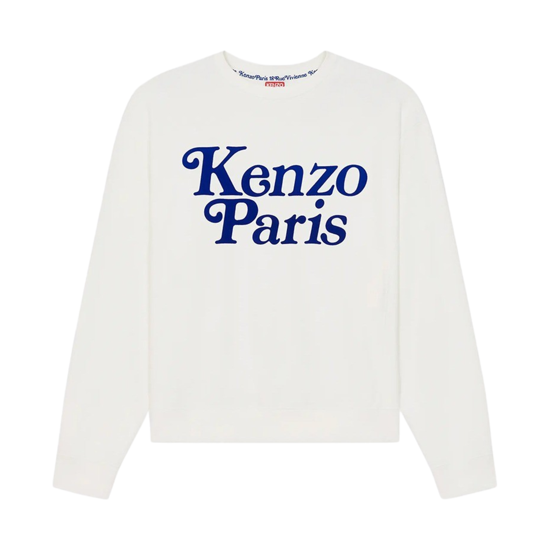 KM4BTSWKZ10OW Kenzo x Verdy Classic Sweat Off White