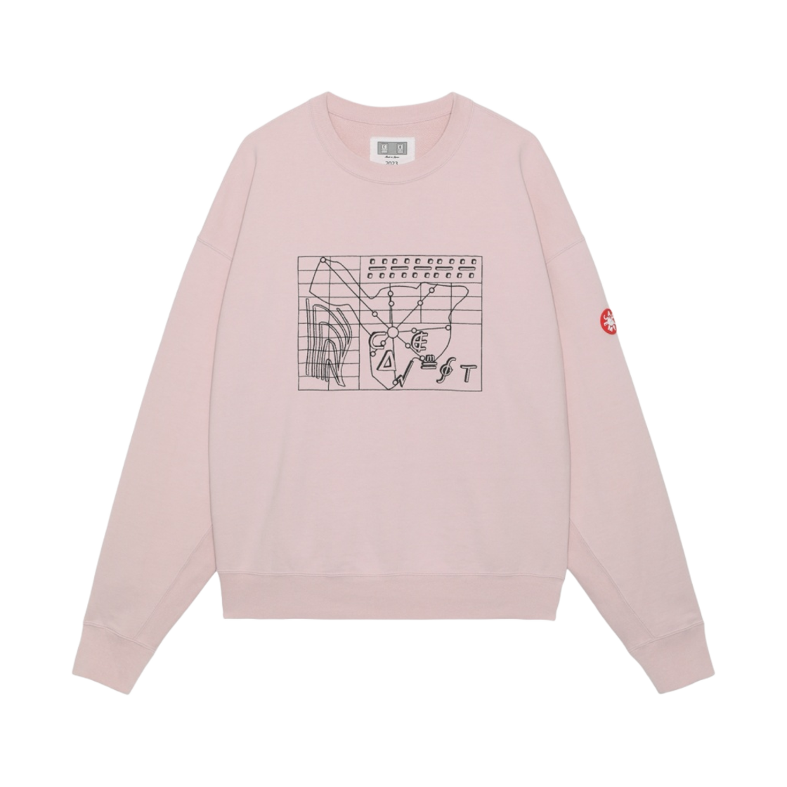 카브엠트 낫 엘리먼트 오브 크루넥 핑크 - 23SS(Cav Empt Not Element of Crew Neck Pink - 23SS) - 1