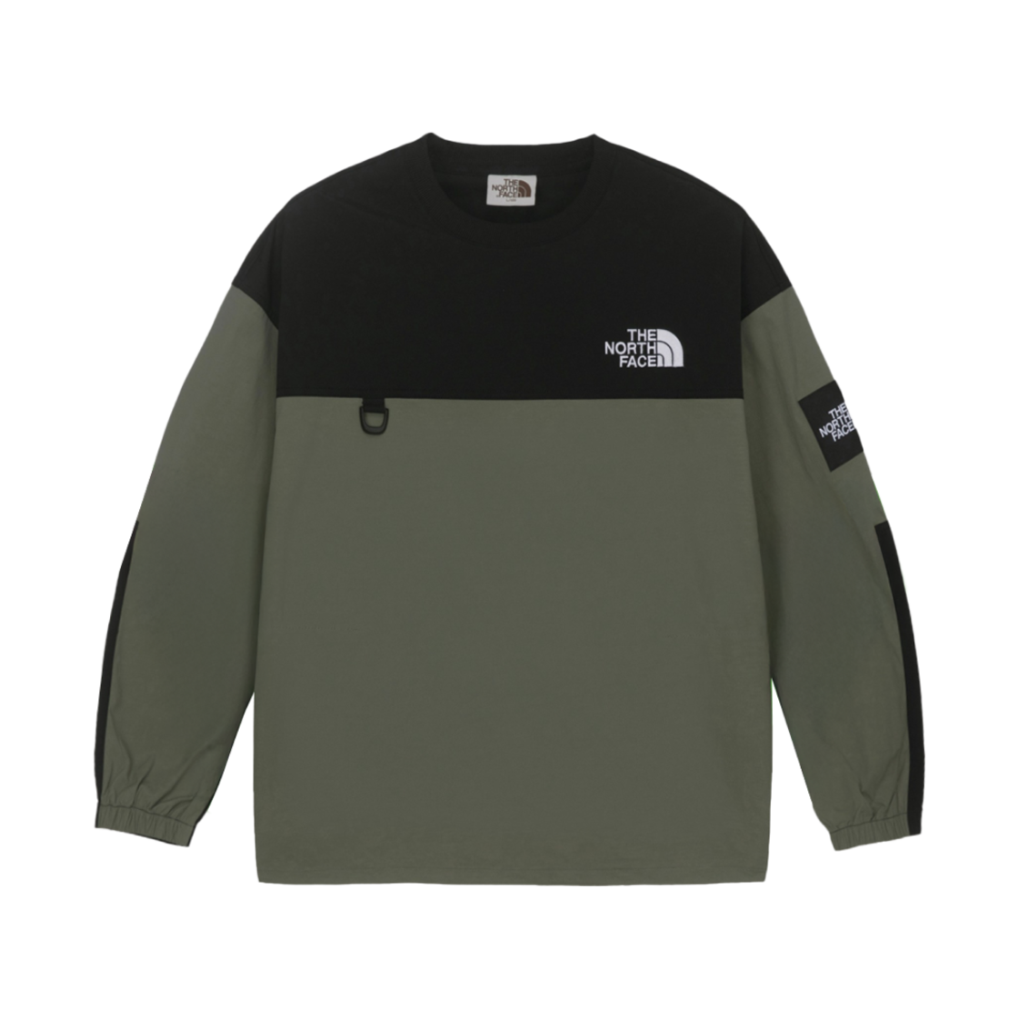 노스페이스 알바니 크루넥 라이트 카키 | The North Face | KREAM