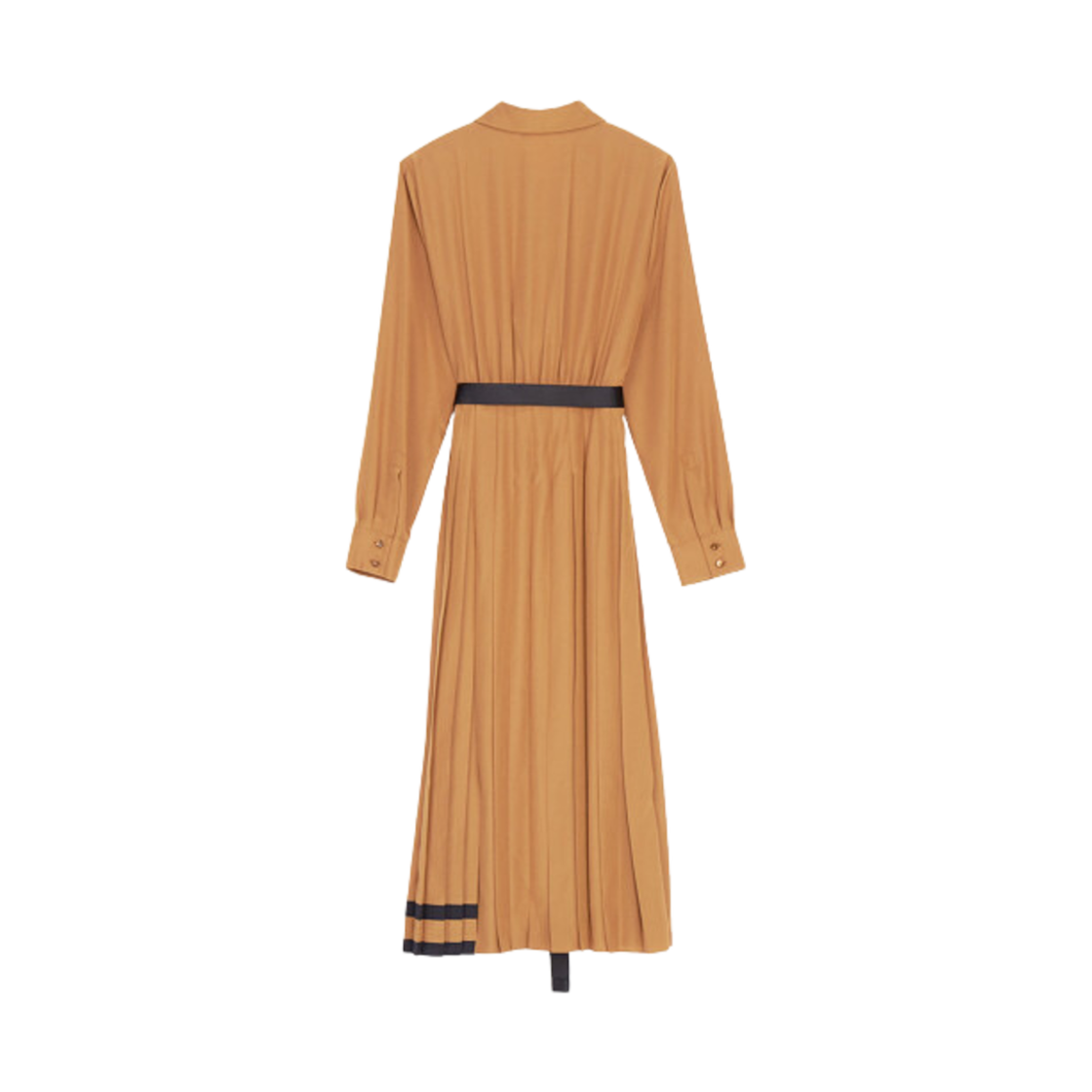 (W) 막스마라 스튜디오 산달로 롱 드레스 카라멜((W) Max Mara Studio Sandalo Long Dress Caramel) - 2