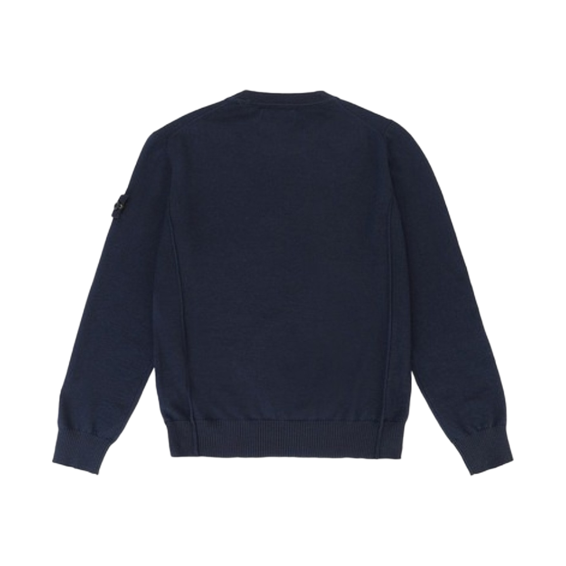 (키즈) 스톤 아일랜드 501A4 크루넥 스티치 소프트 코튼 니트 네이비 블루 - 23SS((Kids) Stone Island 501A4 Crewneck Stitch Soft Cotton Knit Navy Blue - 23SS) - 2