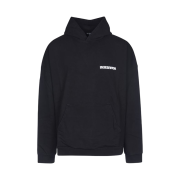 Balenciaga Turn Wide Fit Hoodie Black