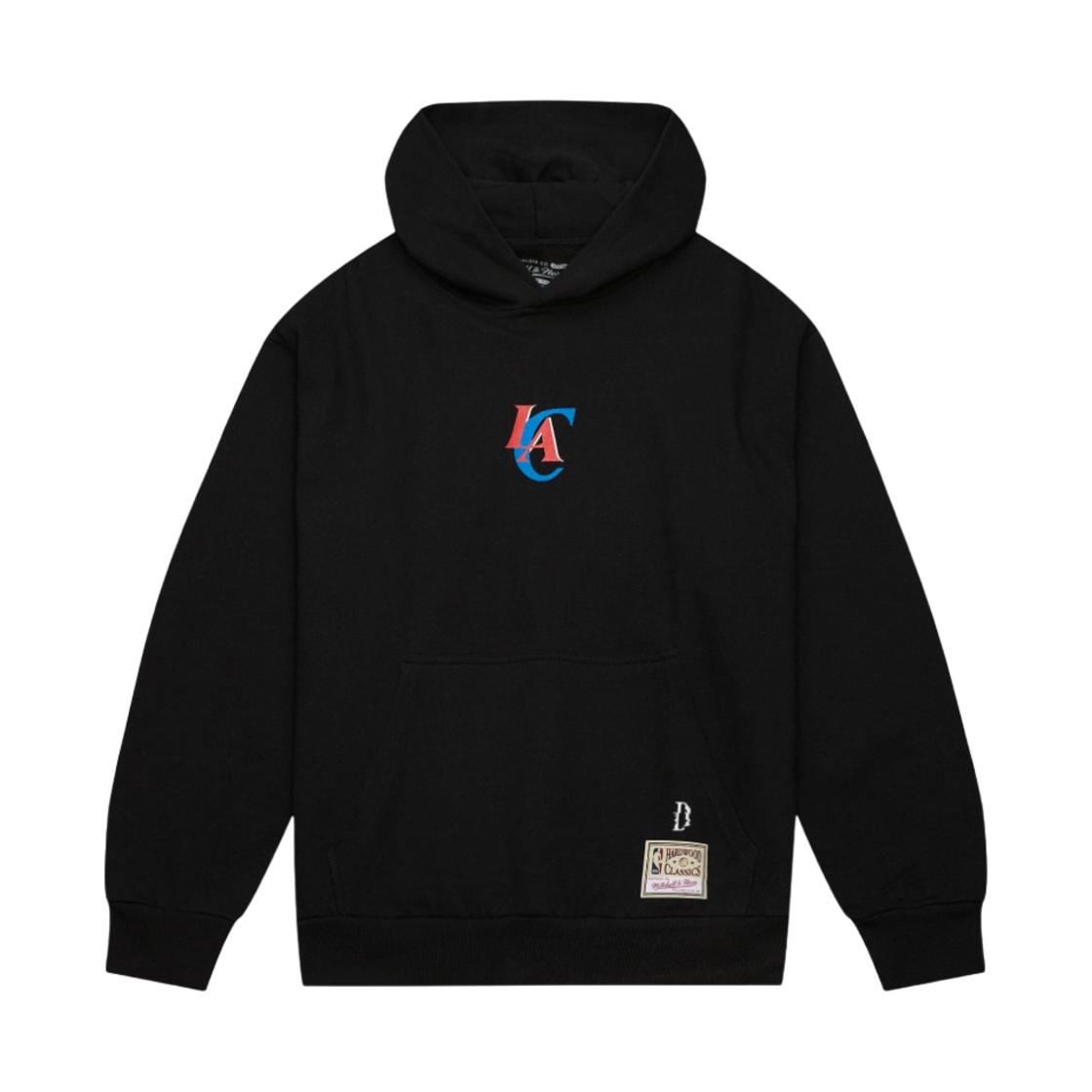 미첼앤네스 x 슈가 글리치 후드 로스앤젤레스 클리퍼스 블랙(Mitchell & Ness x Suga Glitch Hoodie Los Angeles Clippers Black) - 2