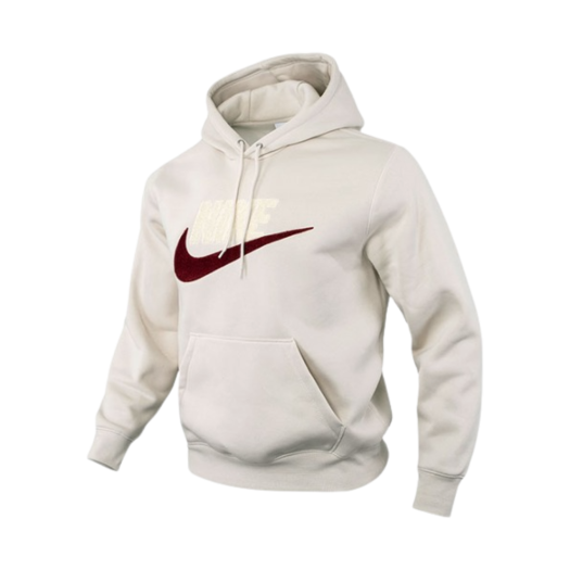 Nike Club Fleece Pullover Hoodie Light Orewood Brown - Asia