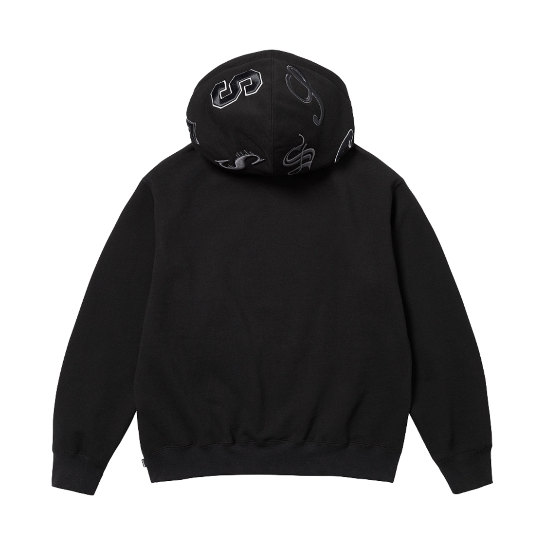 슈프림 멀티 S 로고 후드 스웨트셔츠 블랙 - 25SS(Supreme Multi S Logo Hooded Sweatshirt Black - 25SS) - 3