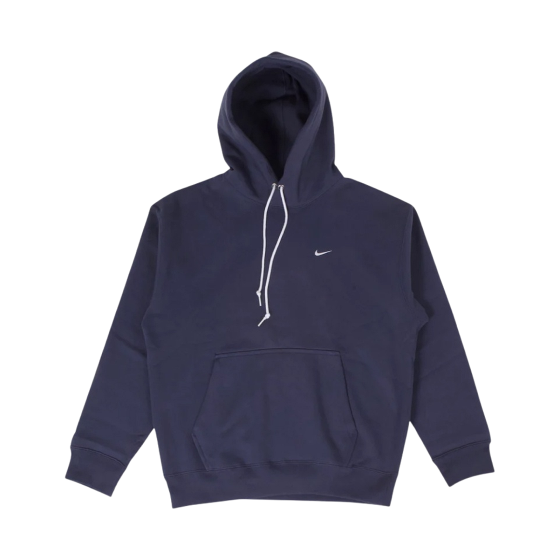 나이키 솔로 스우시 플리스 후드 썬더 블루 - 아시아(Nike Solo Swoosh Fleece Hoodie Thunder Blue - Asia)