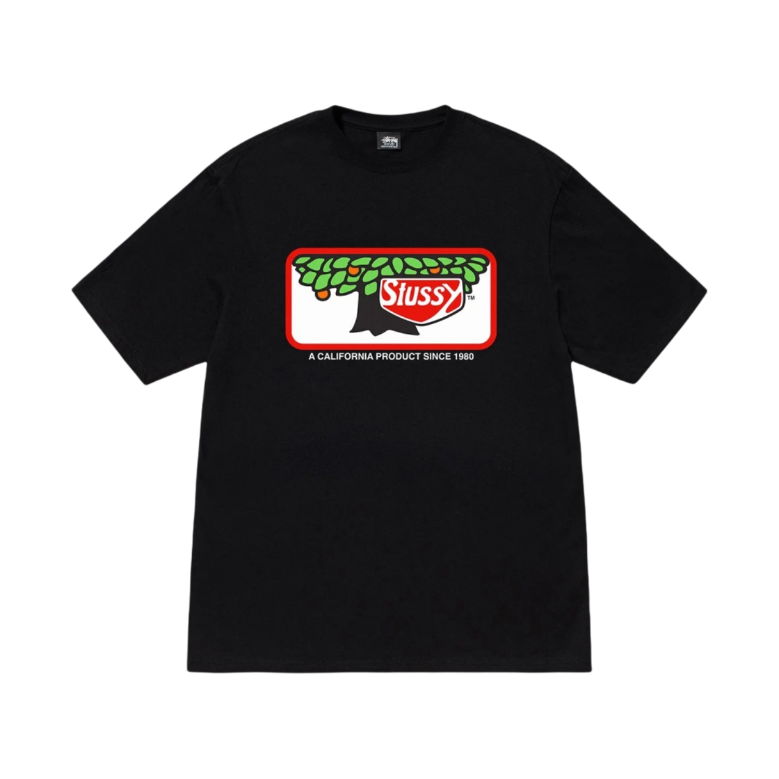 1904962 Stussy Orchard T-Shirt Black