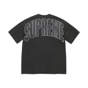Supreme Cracked Back Arc S/S Top Black - 24FW