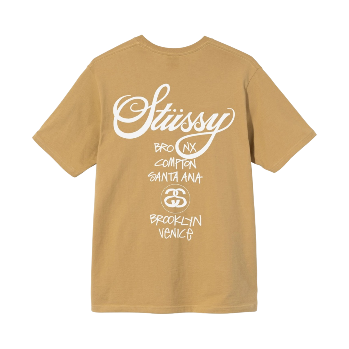 스투시 월드투어 티셔츠 카키 2021(Stussy World Tour T-Shirt Khaki 2021) - 2