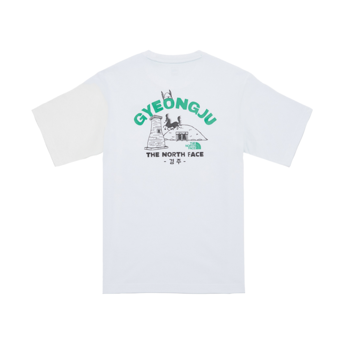 노스페이스 TNF 경주 에디션 숏슬리브 라운드 티셔츠 화이트 - 25SS(The North Face TNF Gyeongju Edition S/S Round T-Shirt White - 25SS) - 2