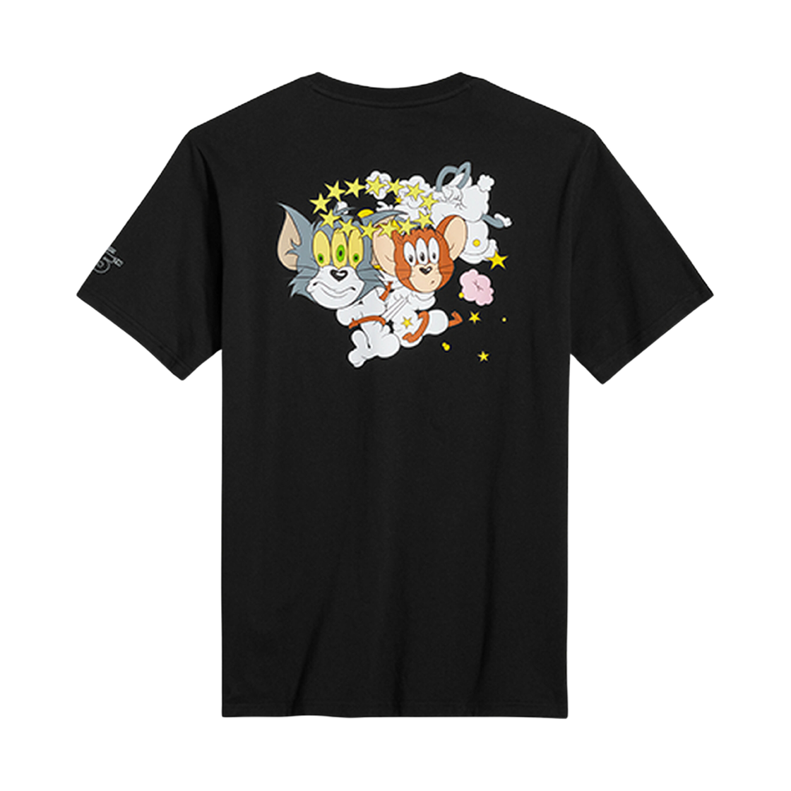 10028755-A01 Converse x Tom & Jerry Graphic T-Shirt Black