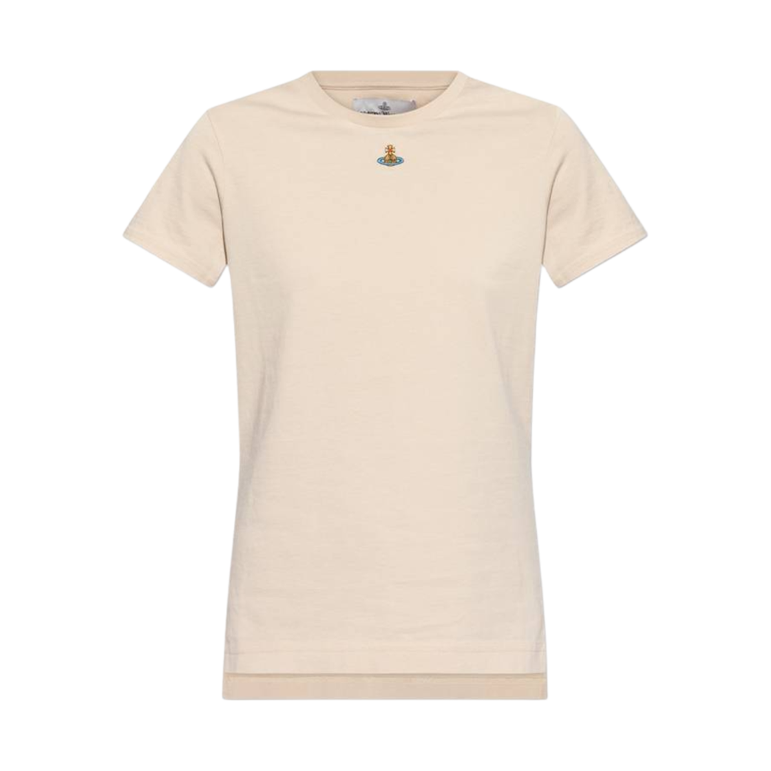 3G010017-J001M-C403 Vivienne Westwood Orb Peru T-Shirt Beige