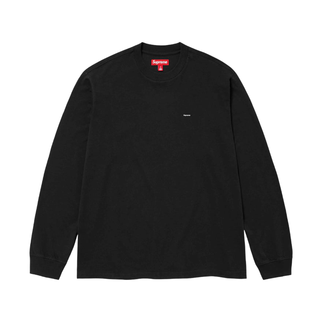 슈프림 스몰 박스 롱슬리브 티셔츠 블랙 - 24SS