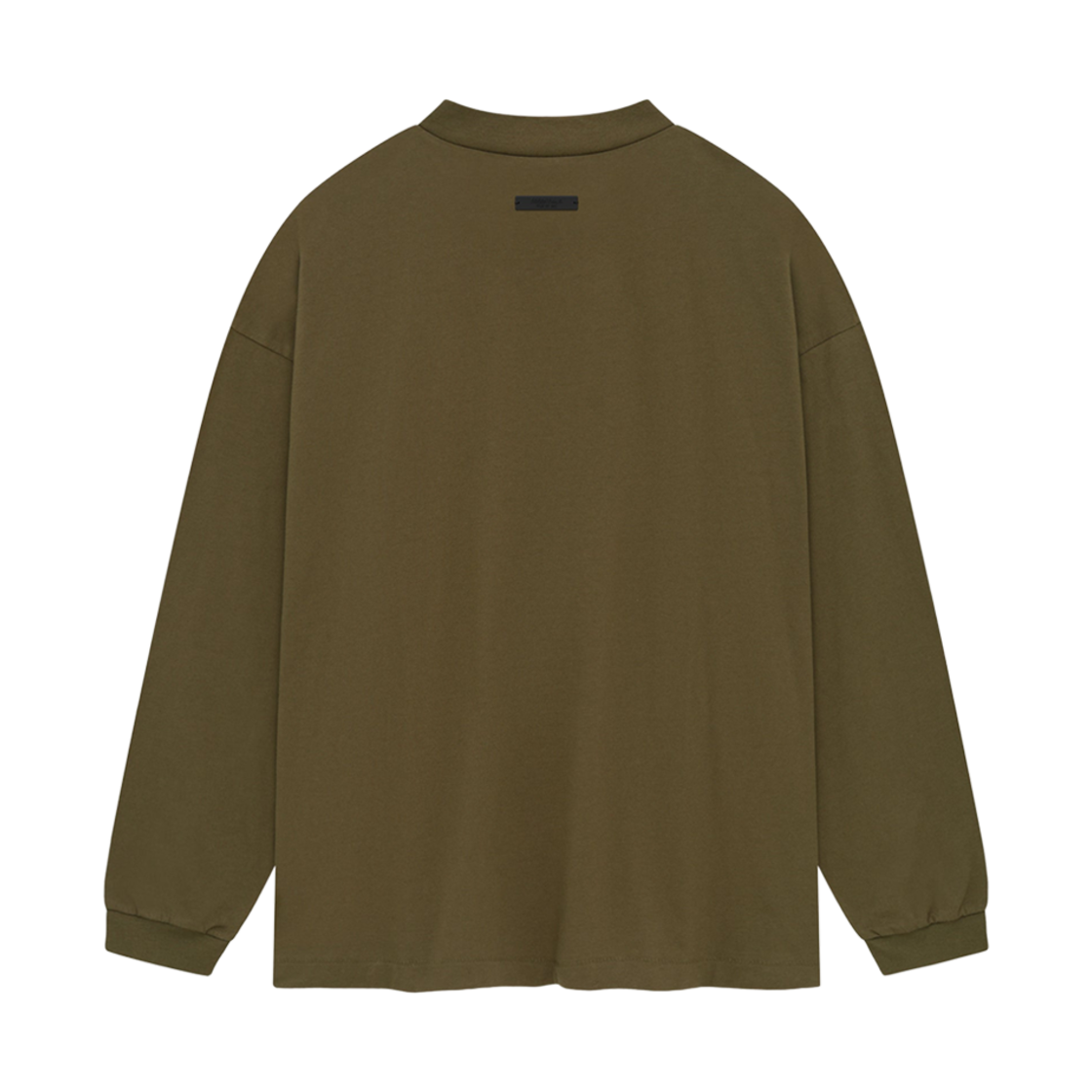 에센셜 저지 롱 슬리브 티셔츠 올리브 - 24FW(Essentials Jersey Long Sleeve Tee Olive - 24FW) - 2
