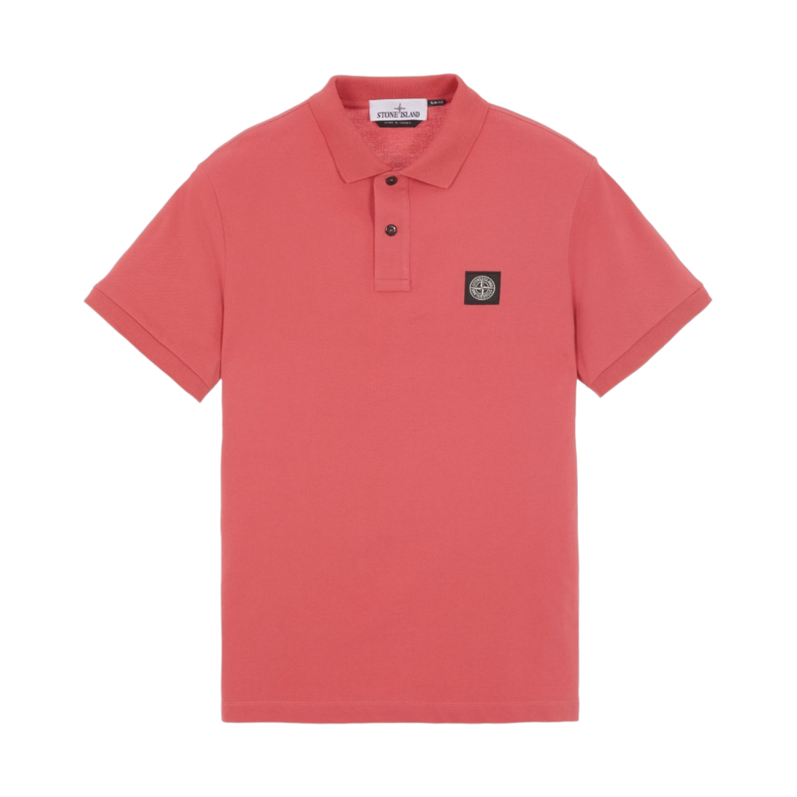 스톤 아일랜드 2SC17 스트레치 코튼 피케 폴로 셔츠 시클라멘 - 23SS(Stone Island 2SC17 Stretch Cotton Pique Polo Shirt Cyclamen - 23SS) - 1