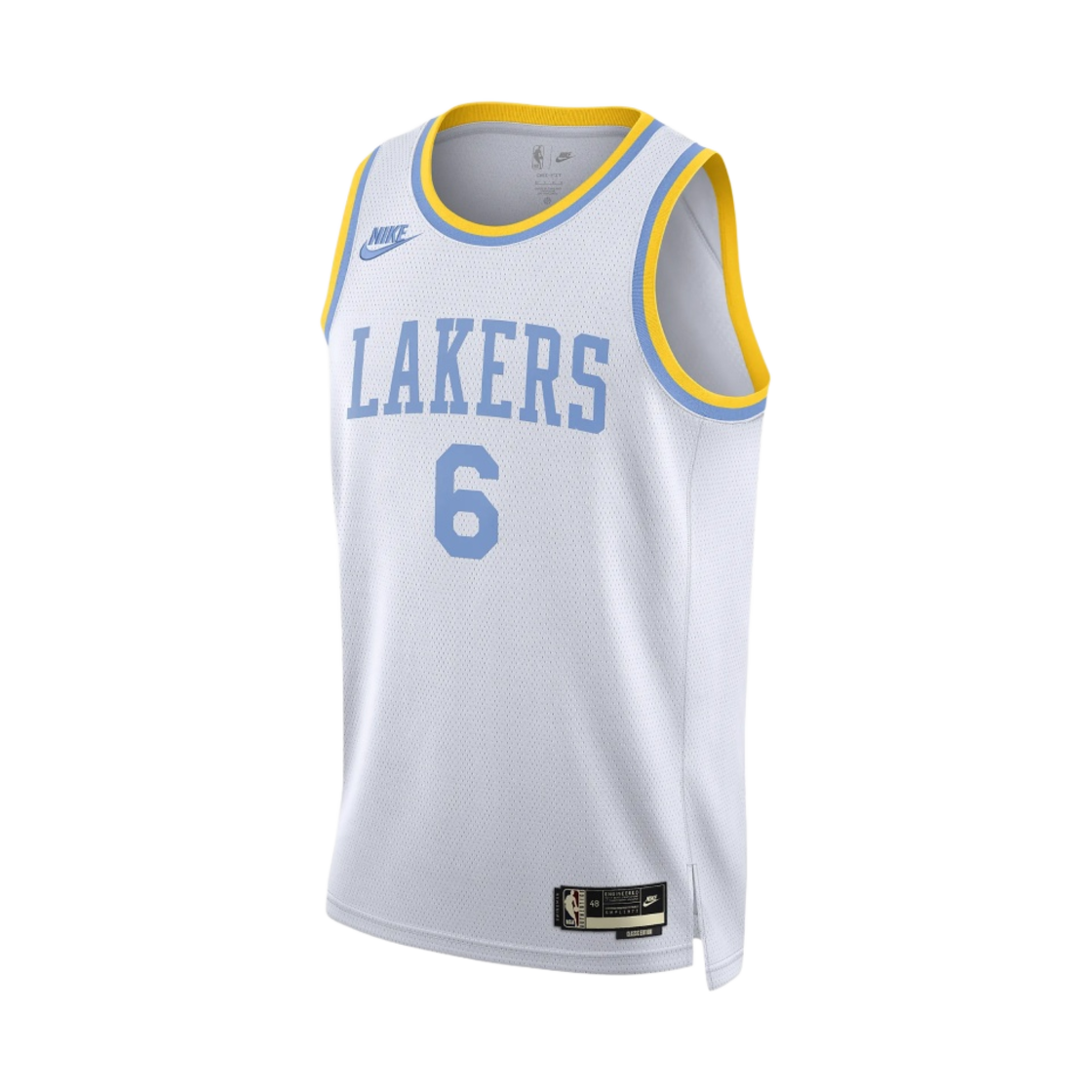 나이키 르브론 제임스 LA 레이커스 저지 화이트(Nike LeBron James LA Lakers Jersey White)