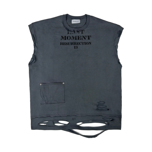 25-T005 Navy Resurrection13 Magazine Sleeveless Navy