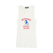 Hysteric Glamour Hys Kinky Jeans Tank Top White