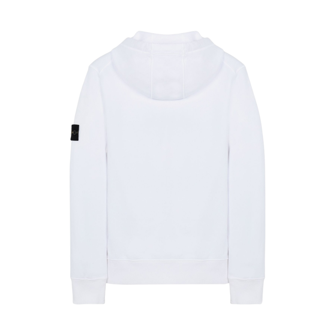 스톤 아일랜드 64251 코튼 플리스 후드 집업 화이트 - 21SS(Stone Island 64251 Cotton Fleece Full Zip Hooded Sweatshirt White - 21SS) - 2