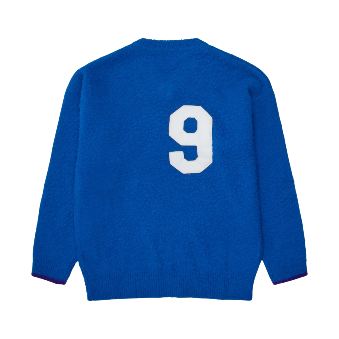 ERL 풋볼 브이넥 스웨터 블루(ERL Football V-Neck Sweater Blue) - 2