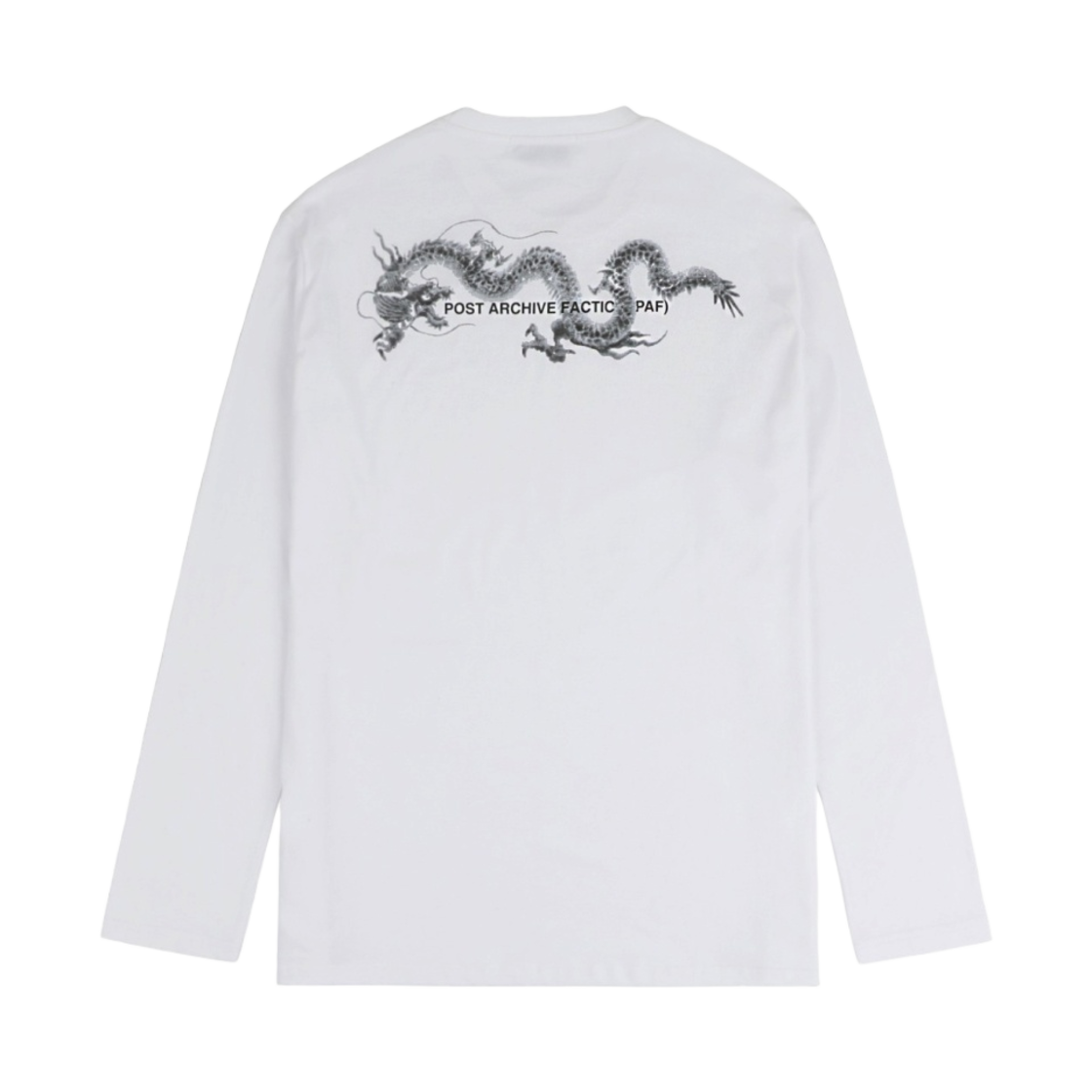 TTR1-W Post Archive Faction (Paf) 6.0 Blue Dragon Year Tee Right White