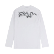 Post Archive Faction (Paf) 6.0 Blue Dragon Year Tee Right White