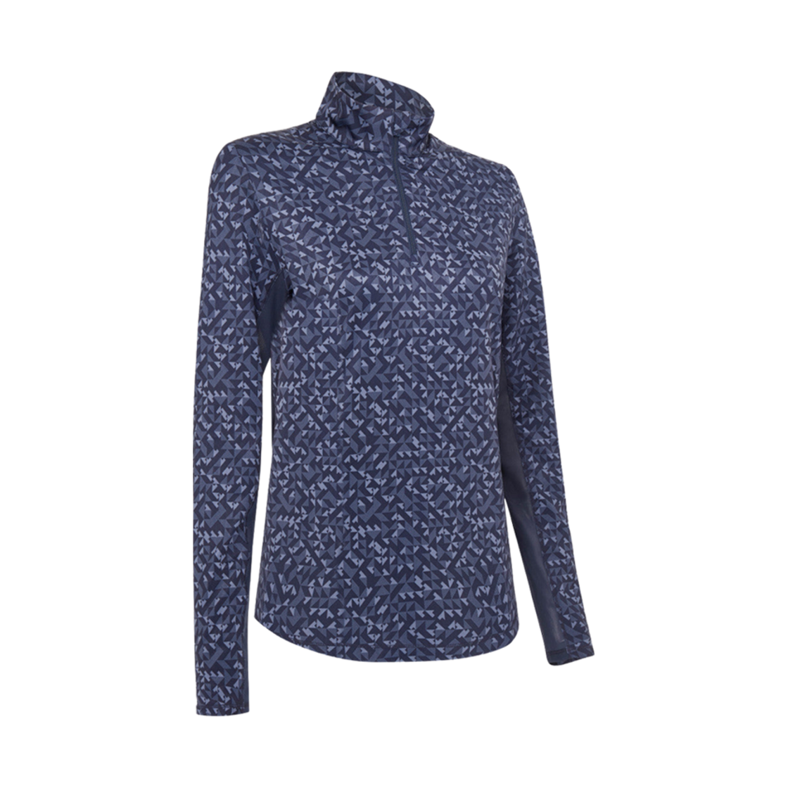 (W) 캘러웨이 골프 쉐입 시프터 롱슬리브 탑 피콧((W) Callaway Golf Shape Shifter Long Sleeve Top Peacoat)