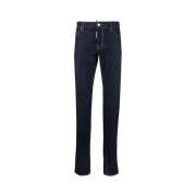 Dsquared2 Dark Rinse Wash Slim Jeans Blue