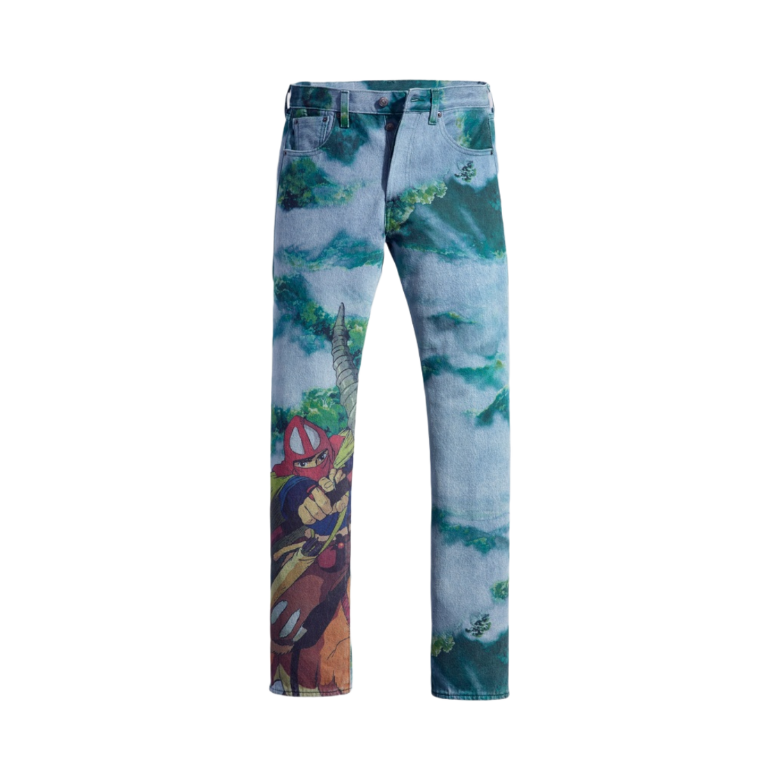 리바이스 x 모노노케 히메 501 93 진 매드 인디고(Levi's x Princess Mononoke 501 93 Jeans Med Indigo) - 1