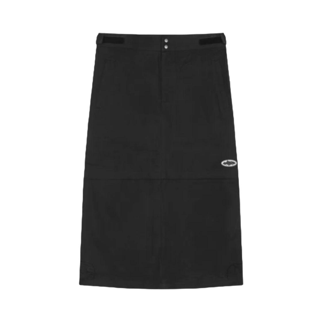 (W) 코르테이즈 스톰 카고 스커트 블랙((W) Corteiz Storm Cargo Skirt Black) - 1