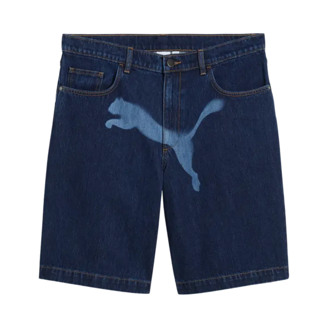 631066-01 Puma x A$AP Rocky Denim Shorts Dark Denim