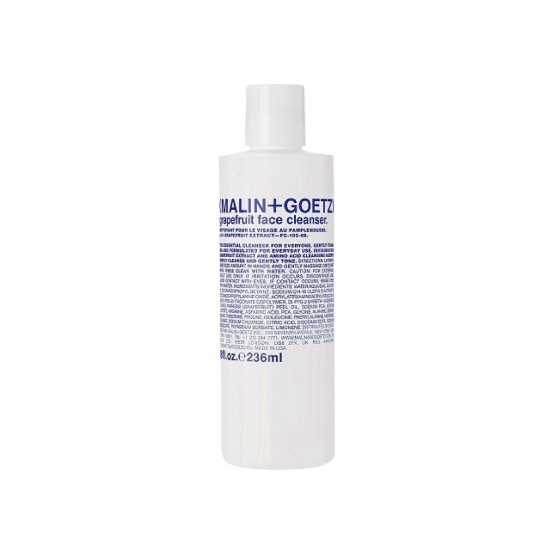 멜린앤게츠 그레이프프룻 페이스 클렌저 236ml(Malin+Goetz Grapefruit Face Cleanser 236ml)