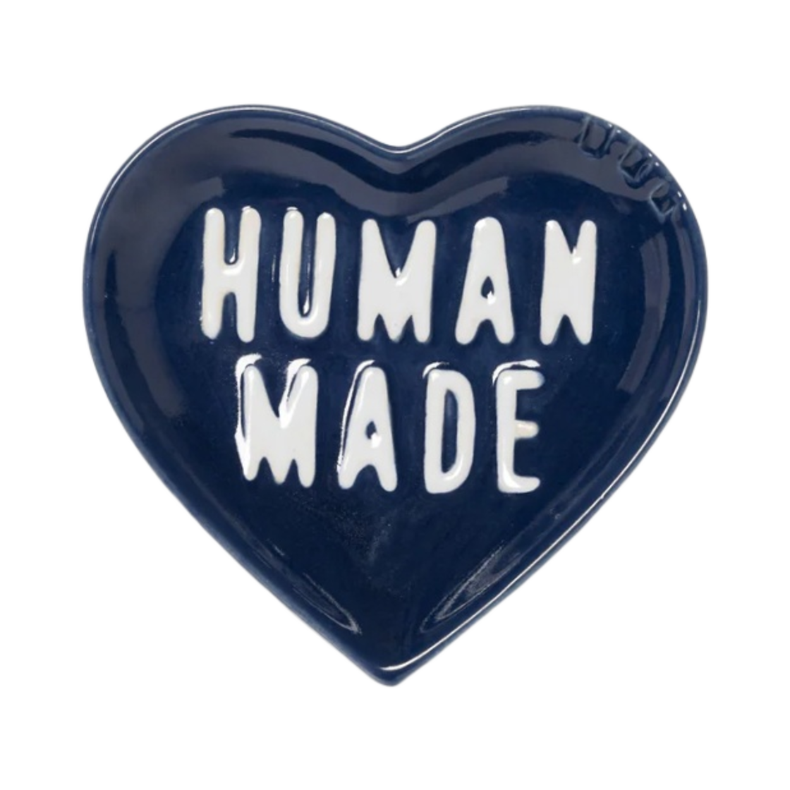 휴먼 메이드 하트 세라믹 트레이 네이비(Human Made Heart Ceramics Tray Navy)