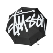 Stussy Big Logo Umbrella Black