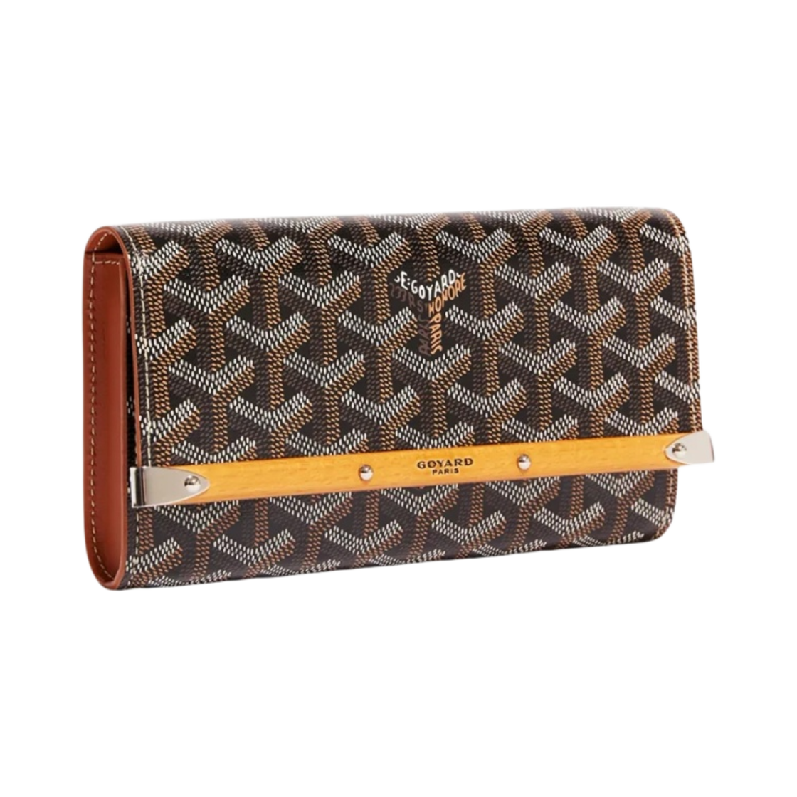 고야드 몬테 카를로 미니 케이스 블랙 탄(Goyard Monte Carlo Mini Case Black Tan) - 2