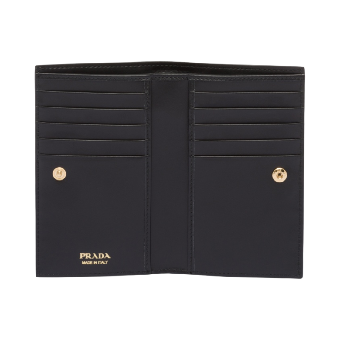 프라다 스몰 레더 월렛 블랙(Prada Small Leather Wallet Black) - 2