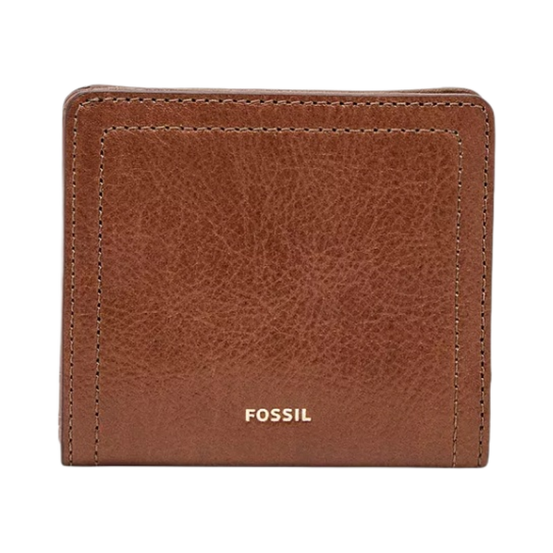 SL7829200 Fossil Logan Leather Small RFID Bifold Wallet Brown
