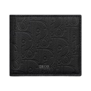 Dior Bifold Wallet Dior Gravity Leather Black