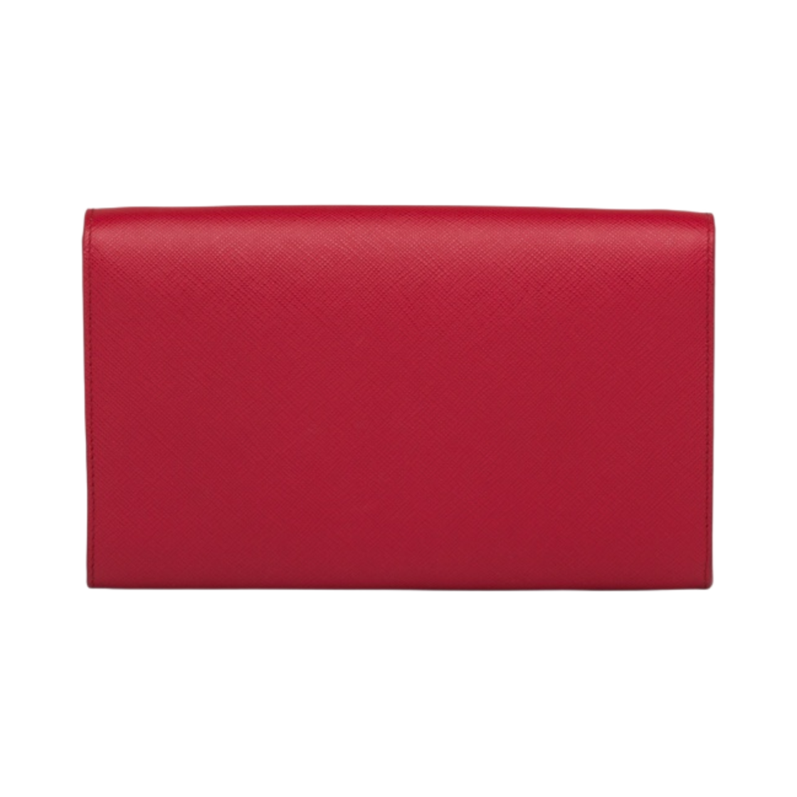 프라다 사피아노 레더 숄더 스트랩 지갑 파이어리 레드(Prada Saffiano Leather Wallet with Shoulder Strap Fiery Red) - 3