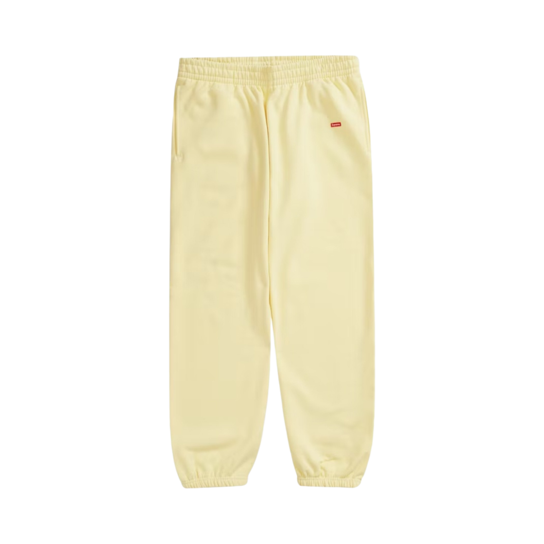 슈프림 스몰 박스 스웨트팬츠 라이트 옐로우 - 23SS(Supreme Small Box Sweatpants Light Yellow - 23SS) - 1