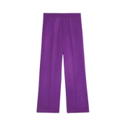AMI Wide Tailored Pants Purple