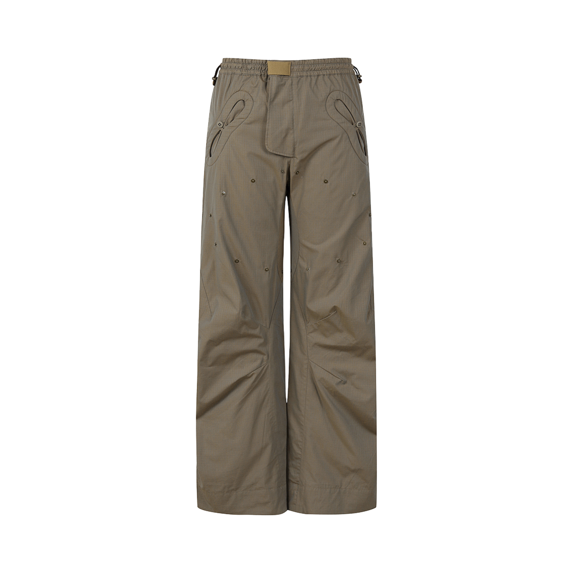 [KREAM 단독] 지안 예 고드 팬츠 올리브 - 24FW([KREAM 단독] Jian Ye Gourd Pants Olive - 24FW)