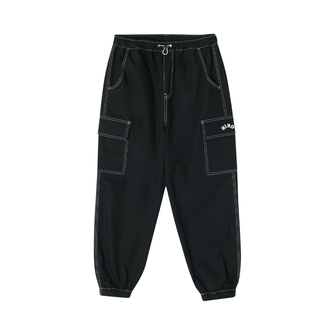 (키즈) 히로 데일리 트윌 조거 팬츠 블랙((Kids) Hiro Daily Twill Jogger Pants Black)