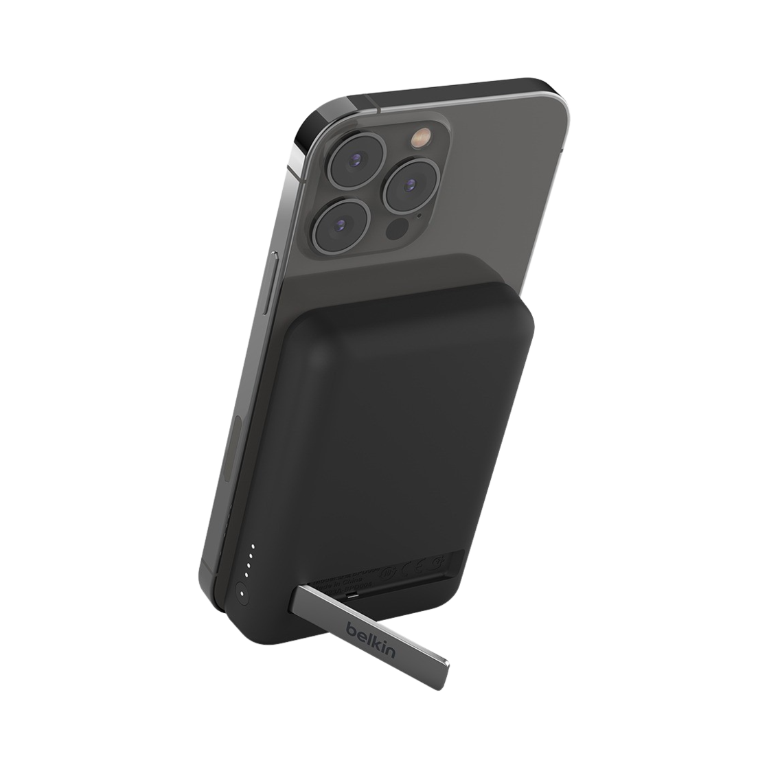 BPD004btBK Belkin 5000mAh MagSafe Magnetic Wireless Charging Battery BPD004bt Black