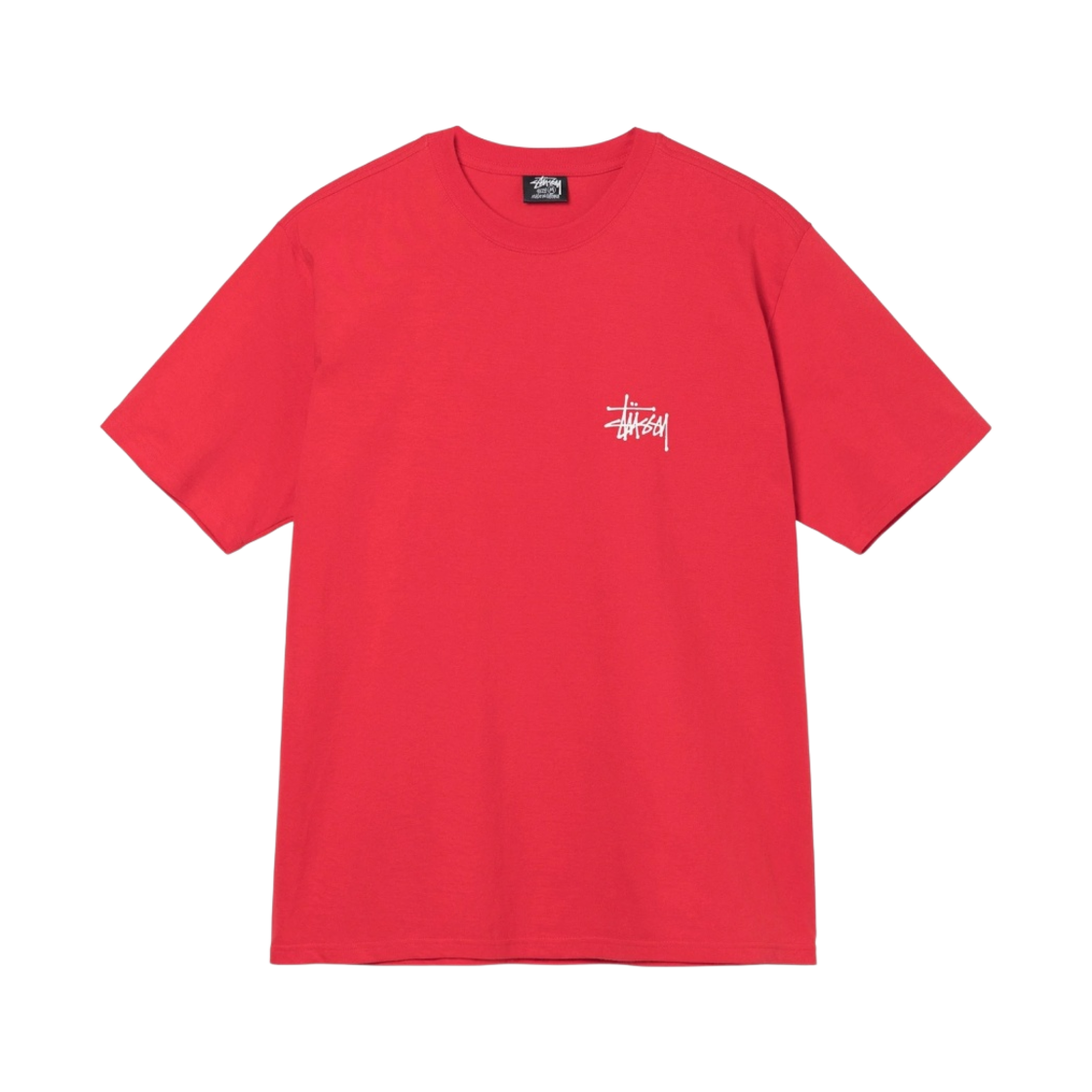 스투시 베이직 스투시 티셔츠 레드 2022(Stussy Basic Stussy T-Shirt Red 2022) - 2