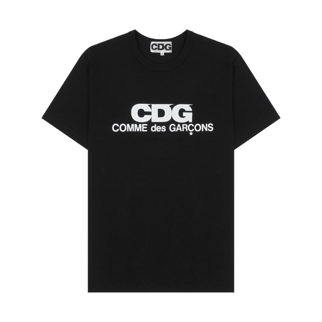 SZ-T005-051-1 CDG Logo T-Shirt Black