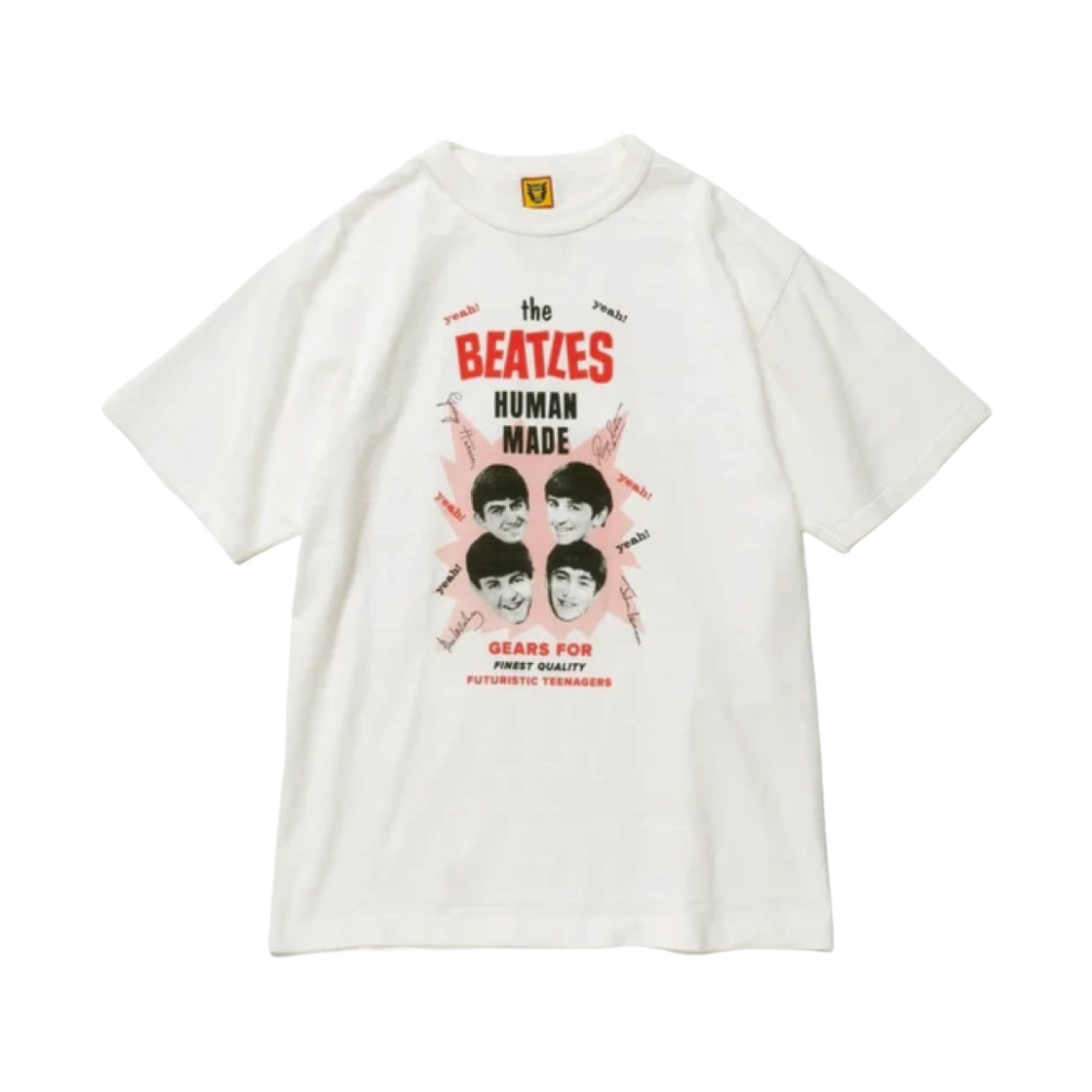 휴먼 메이드 비틀즈 티셔츠 화이트(Human Made Beatles T-Shirt White) - 1