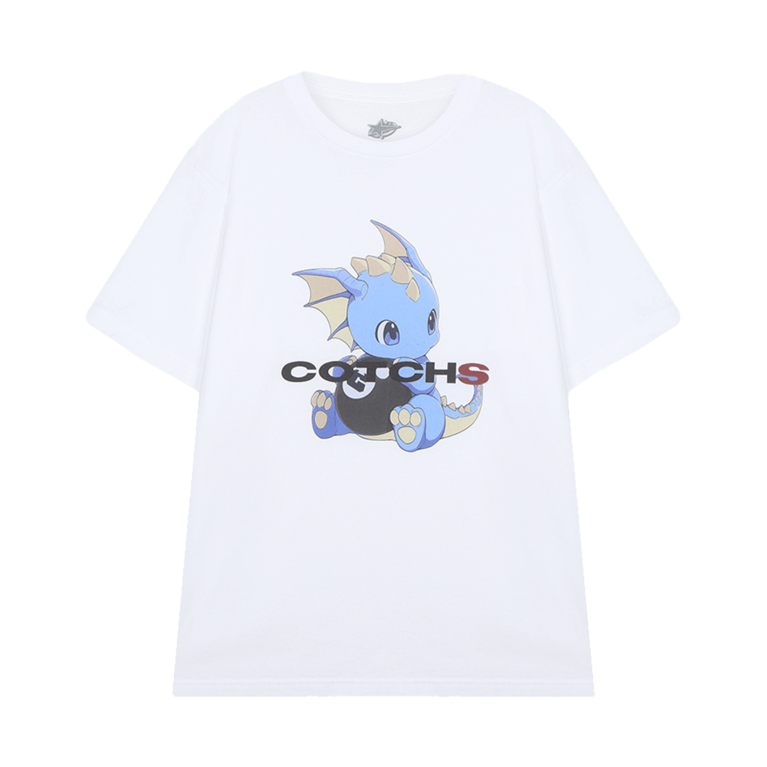 카치스 플루비 티셔츠 화이트(Cotchs Plubee T-Shirt White)